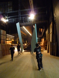 歌舞伎座の大道具